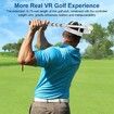 Golf Club Attachment Compatible with Meta/Oculus Quest 3S/Quest 3,Non-Slip VR Golf Handle Grip for Golf +,80 Degree Design Keep Tracking