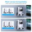 Wall Mount for All PS5 Models,Wall Mount Bracket Holder for PlayStation 5 Game Console Controller