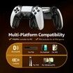 Controller for PlayStation 5,Wireless Controllers Support Adjustable Turbo,Remap,Hall Effect,Gaming Controller with 2.4G Adapter