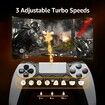 Controller for PlayStation 5,Wireless Controllers Support Adjustable Turbo,Remap,Hall Effect,Gaming Controller with 2.4G Adapter