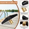 CX900G Locking Knob and CX900DA Pool Filter Knob Kit Fit for Hayward Star Clear Plus Cartridge Filters, Include, CX900G, CX900D, CX900J, CX900W Parts