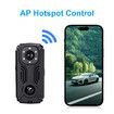 2K HD Body Cameras with Audio and Video Recording,Night Vision Body Cam, Built-in 2000mAh Battery
