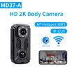 2K HD Body Cameras with Audio and Video Recording,Night Vision Body Cam, Built-in 2000mAh Battery