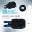 TSP10P Tail Sweep and 9-100-3105 (Pack of 6) Sweep Hose Scrubber Replacement Part Cleaners