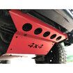 3mm Matte Black Bash Plate Sump Guard for Toyota Hilux N70 SR SR5 2005-2015 Underbody