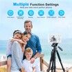 4K Digital Camera,Autofocus 50MP UHD Vlogging Camera,Compact Camera with 16X Digital Zoom Anti-Shake,Travel Camera with 32GB Card,2 Batteries White