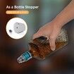 Wireless Bottle Lamp,RGB Modes & 3 Color Wine Bottle Lights with 2800 mAh Battery,Touch Dimming Wireless lamp,Portable Rechargeable LED Desk Lamp white