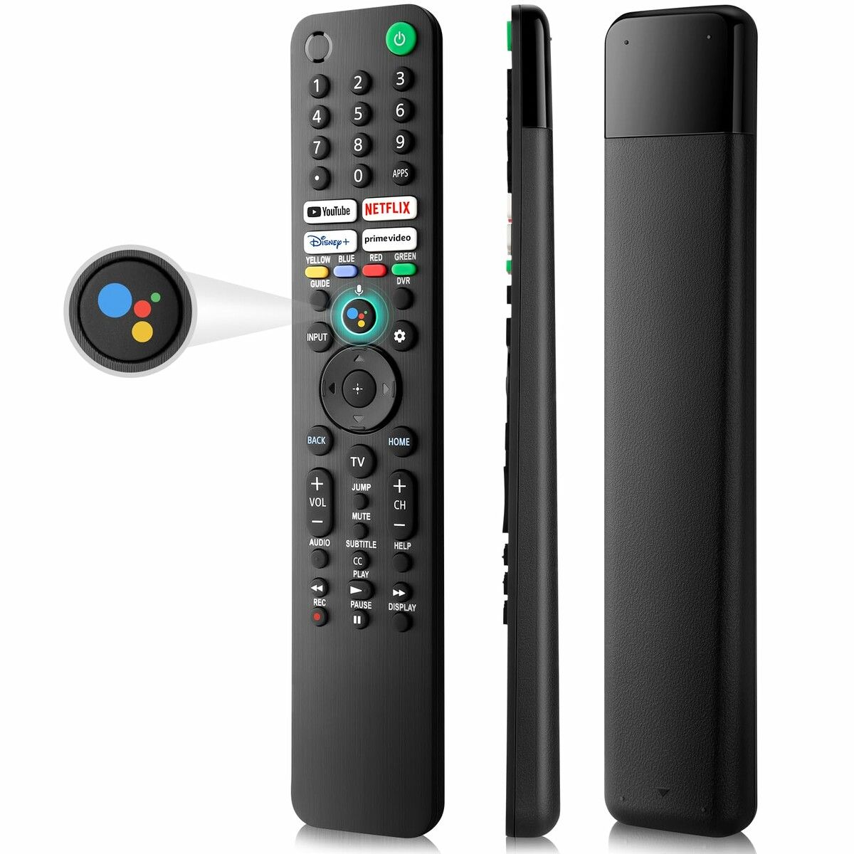 Replacement for Sony-TV-Voice-Remote-Control,Compatible with Sony Bravia XR/XBR/KD Series 4K/8K LED OLED Google/Android Smart TVs TX520U TX800U A80J