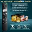 Replacement for Sony-TV-Voice-Remote-Control,Compatible with Sony Bravia XR/XBR/KD Series 4K/8K LED OLED Google/Android Smart TVs TX520U TX800U A80J