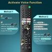Replacement for Sony-TV-Voice-Remote-Control,Compatible with Sony Bravia XR/XBR/KD Series 4K/8K LED OLED Google/Android Smart TVs TX520U TX800U A80J