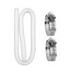 1 Pack Pool Pump Replacement Hose,1.25Inch Diameter, 59 Inch Long Pool Filter Replacement Hoses for Above Ground Pools,Compatible with Intex Pump (White)