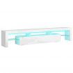 ALFORDSON Entertainment Unit TV Stand LED Light 200cm White