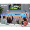 ALFORDSON Entertainment Unit TV Stand LED Light 220cm Oak