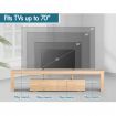 ALFORDSON Entertainment Unit TV Stand LED Light 180cm Oak