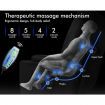ALFORDSON Recliner Chair Heated Massage Armchair Lounge Sofa Leather Black