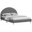ALFORDSON Bed Frame Queen Size Mattress Base Platform Grey Fabric CALLA