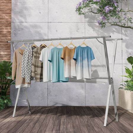 Adjustable Clothes Drying Airer Foldable