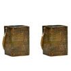 2Pcs Solar Lanterns Outdoor Lights Waterproof Garden Decor, Gifts for Women Mom Grandma, 2 Modes Hanging Solar Lights