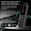 128GB Digital Voice Recorder,3072kbps Portable Recorder Device with Transcription to Text,Audio Recorder with simultaneous Interpretation