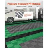 Drainage Mat Modular Interlocking Cushion 31 x 31 cm Drainage Floor Mat