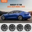 19" Wheel Rim Cover for 2021-2023 Model Y Hubcap with Valve Nozzle Hole