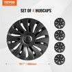 19" Wheel Rim Cover for 2021-2023 Model Y Hubcap with Valve Nozzle Hole