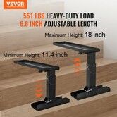 Ladder Levler 23.4 L x 11.4-18 in H Support Surface Folding Stabilizer