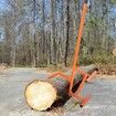 Timberjack 46.5 in Heavy Duty Log Lifter for Max 15" Dia Logs Rolling