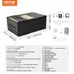 Laser Engraver Enclosure 1228 x 800 x 500 mm Fireproof Protective Cover