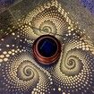 Mosaic Solar Lanterns Outdoor Bohemian Solar Lantern Outdoor Waterproof Blue Mosaic Table Light Turkish Moroccan Lamp
