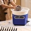 Pottery Wheel 11 inch Pottery Forming Machine 350W Electric Wheel for Pottery with Foot Pedal and LCD Touch Screen Direct Drive Ceramic Wheel