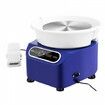 Pottery Wheel 11 inch Pottery Forming Machine 350W Electric Wheel for Pottery with Foot Pedal and LCD Touch Screen Direct Drive Ceramic Wheel