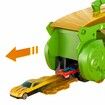 Truck Toys for Age3+ Boys,Toys Cars Track Set Dino Transporter Truck with 10 Die-Cast Car Toys,Toddler Car Toys Set for Kids Boys Girls,Green