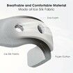Neck Brace for Neck Support, Neck Support Brace, Adjustable Cervical Collar, Gray, 10cm Tall, 52cm Long, XL