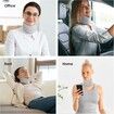 Neck Brace for Neck Support, Neck Support Brace, Adjustable Cervical Collar, Gray, 10cm Tall, 52cm Long, XL