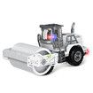 Remote Control Excavator Toy with Light,1/30 Scale RC Excavator,4 Channel 27MHz RC Construction Toys Vehicles,Digger Trucks,Gifts for Boys Girls
