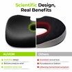 Innovative Donut Pillow Hemorrhoids Scientific Center Hole and Tailbone Cutout,Donut Seat Cushion for Coccyx,Sciatica,After Surgery Sitting Relief