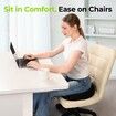 Innovative Donut Pillow Hemorrhoids Scientific Center Hole and Tailbone Cutout,Donut Seat Cushion for Coccyx,Sciatica,After Surgery Sitting Relief
