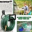 Hose Holder Wall Mount, Metal Garden Hose Holder - Heavy Duty Water Hose Holder, Hose Reel Holds Up to 150Ft, Durable Hooks for Garage Outside