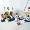 Mini Jesus Figures,Set of 30pcs Action Figures Little Jesus Figures,Tiny Jesus Figures to Hide and Seek Religious Gifts for Easter Egg Stuffers