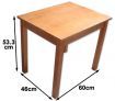 3 Pc. Kids Wooden Activity Table Set with Matching Chairs - Walnut