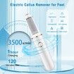 Electric Callus Remover for Feet,Portable Foot File,Smooth Pedicure Wand Rechargeable Pedicure Tool,Feet Care