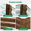 Large Raised Garden Bed Planter Box Flower Vegetable Herb Container Guard Holder 240x120x30cm Metal Rectangle for Indoor Outdoor Yard Balcony Patio