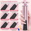 Electric Foot Callus Remover,2 in 1 Electric Foot File Nail Grinder Rechargeable Foot Sander Pedicure Tools for Feet Dead Skin(Pink-1 Pack)