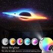 Orb Star Galaxy Projector for Bedroom, Planetarium Projector with 13 4K Replaceable Discs, Bluetooth Speaker & White Noise,Timer & Remote,Night Light