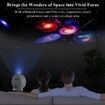 Orb Star Galaxy Projector for Bedroom, Planetarium Projector with 13 4K Replaceable Discs, Bluetooth Speaker & White Noise,Timer & Remote,Night Light