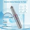 Electric Callus Remover for Feet,Portable Foot File,Smooth Pedicure Wand Rechargeable Pedicure Tool,Feet Care