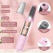 Electric Callus Remover for Feet,Pedicure Tools Foot Care Kit, Foot Scrubber Feet File Smooth Pedi Wand for Hard Cracked Dry Dead Skin-Pink