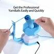 Automatic Yarn Winder Thread Winder Reusable Efficiently, Yarn Dispenser Electric Yarn Ball Winder for Knitters Crocheters,Blue