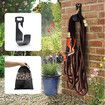 100ft Expandable Garden Hose with 10-Function Nozzle, Lightweight, Durable, Flexible, Kink-Free Retractable Garden Hose for Lawn and Garden